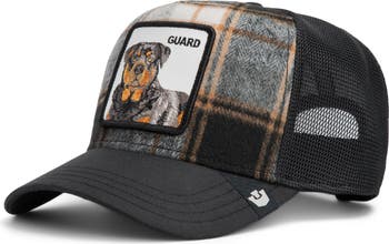 Guard Dog Brushed Plaid Trucker Hat