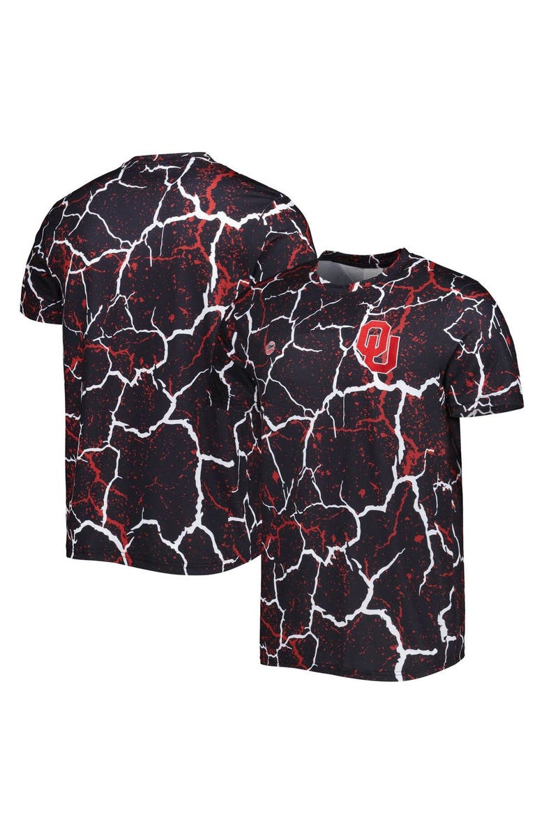 DYME LYFE Men's Dyme Lyfe Black Oklahoma Sooners Storm T-Shirt, Alternate, color, Black