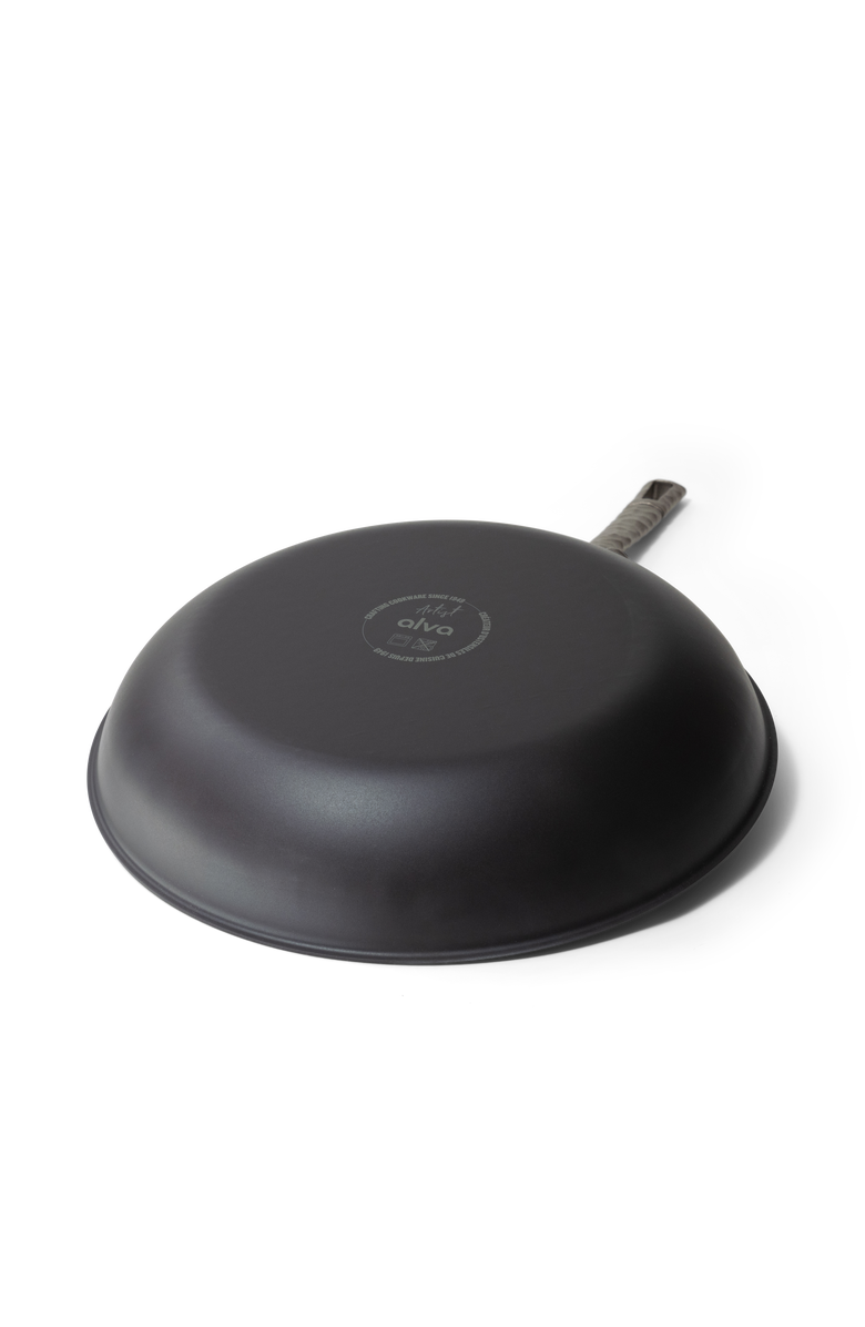 Alva Artist Carbon Steel Frying Pan Set, Alternate, color, Black