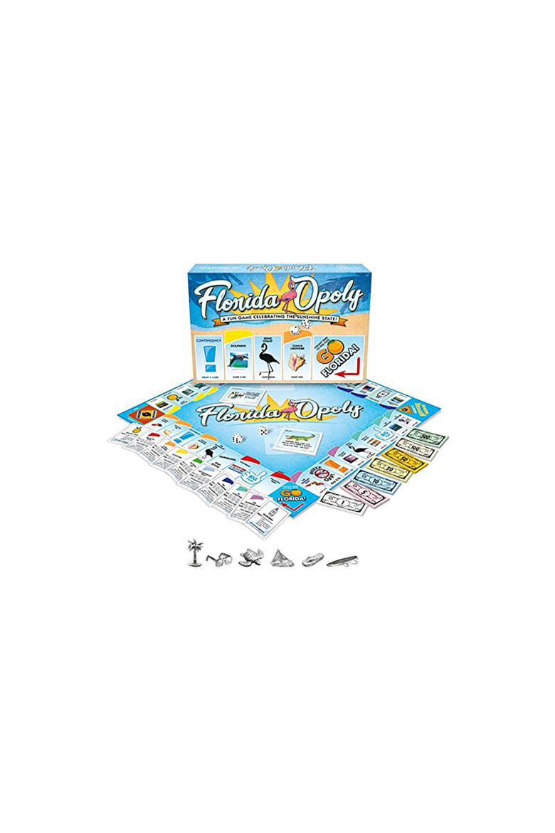 Floridaopoly Monopoly Board Game, Main, color, Multicolored