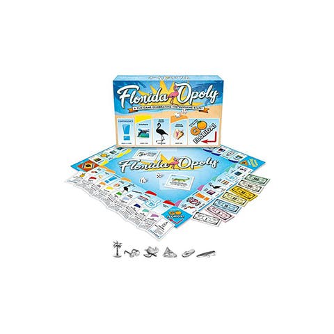 Floridaopoly Monopoly Board Game