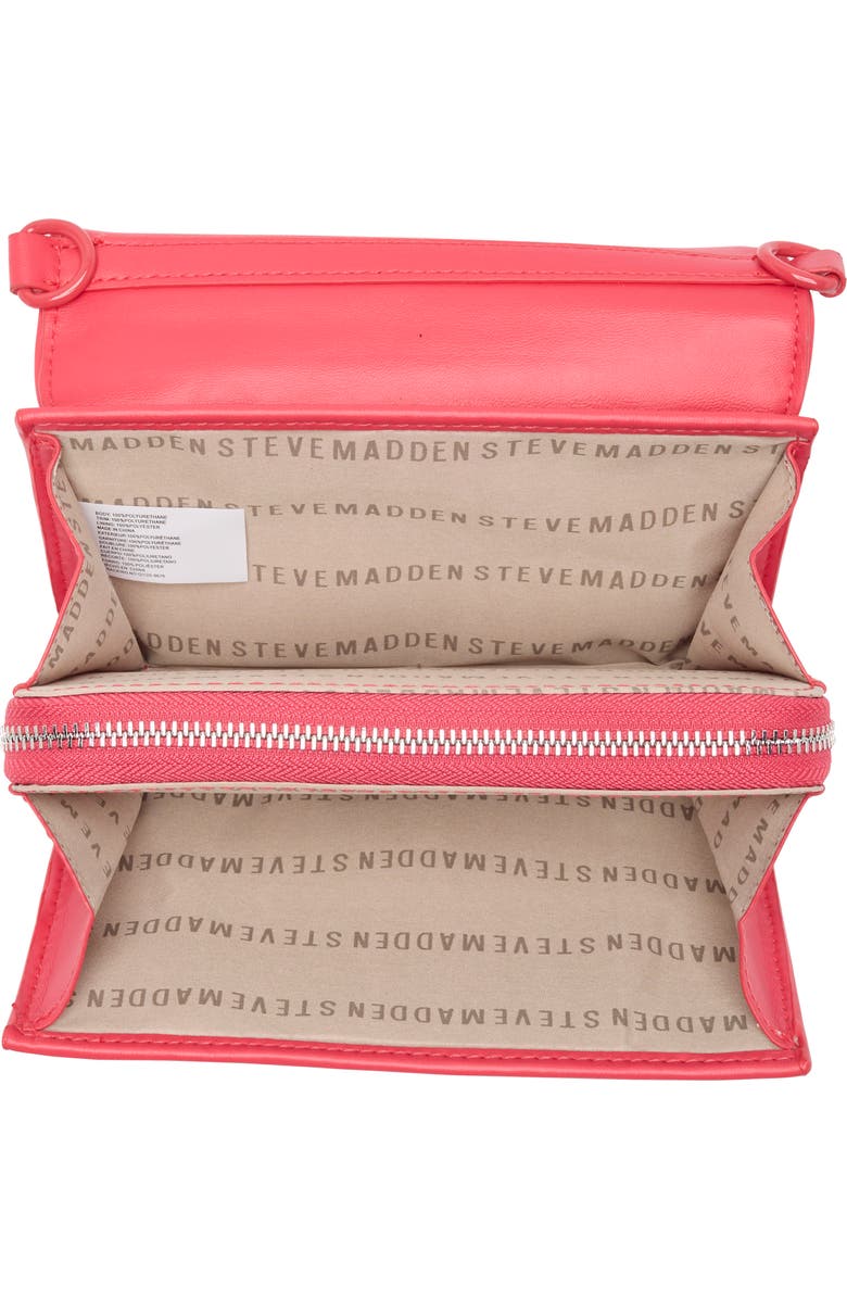 Steve Madden Siena Buckle Crossbody Bag, Alternate, color, Radient Berry