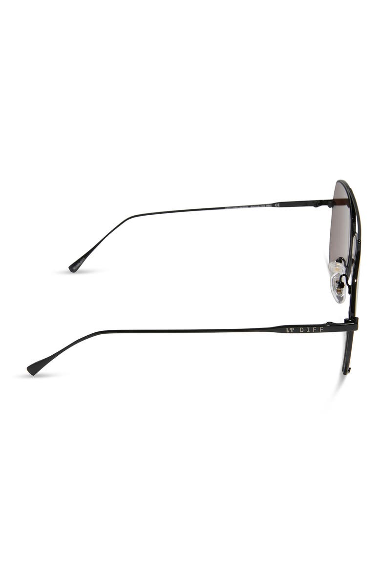 63mm Scarlett Sunglasses, Alternate, color, BLACK BROWN