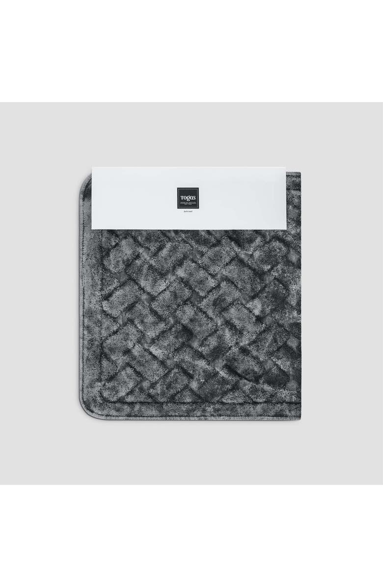 Togas Flynn Bath mat set, Alternate, color, Grey