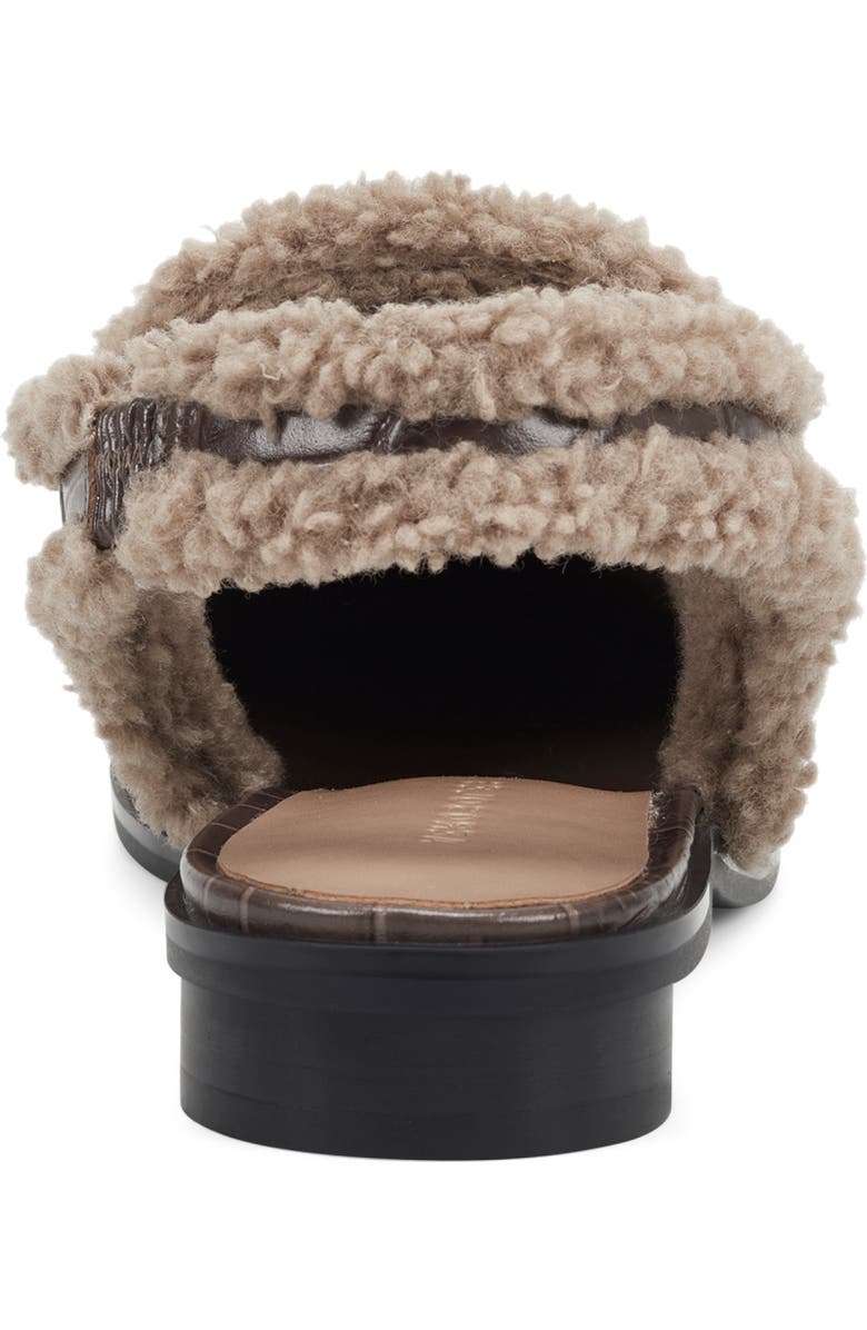 Aerosoles Gabrielle Faux Shearling Slingback Loafer, Alternate, color,