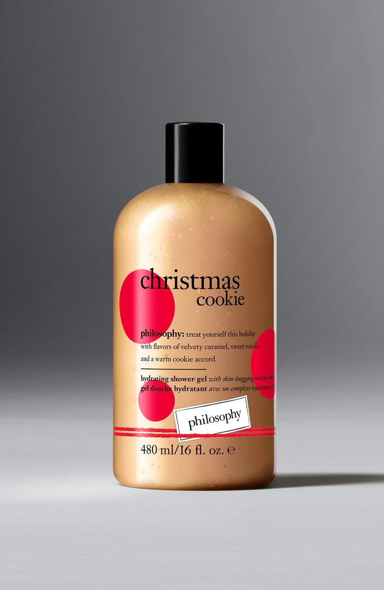 philosophy christmas cookie hydrating shower gel, bubble bath 
shampoo, Alternate, color, 