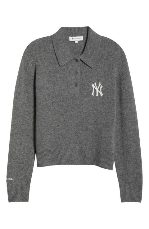 Heritage Yankees Serif Cashmere & Wool Sweater