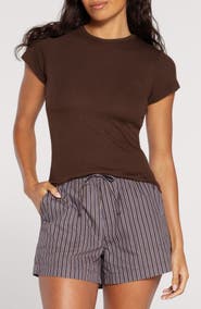 nuuds Slinky Rib Crewneck T-Shirt