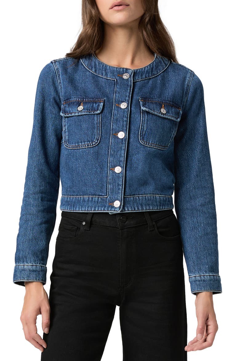 Kylian Denim Jacket, Main, color, PICKWICK