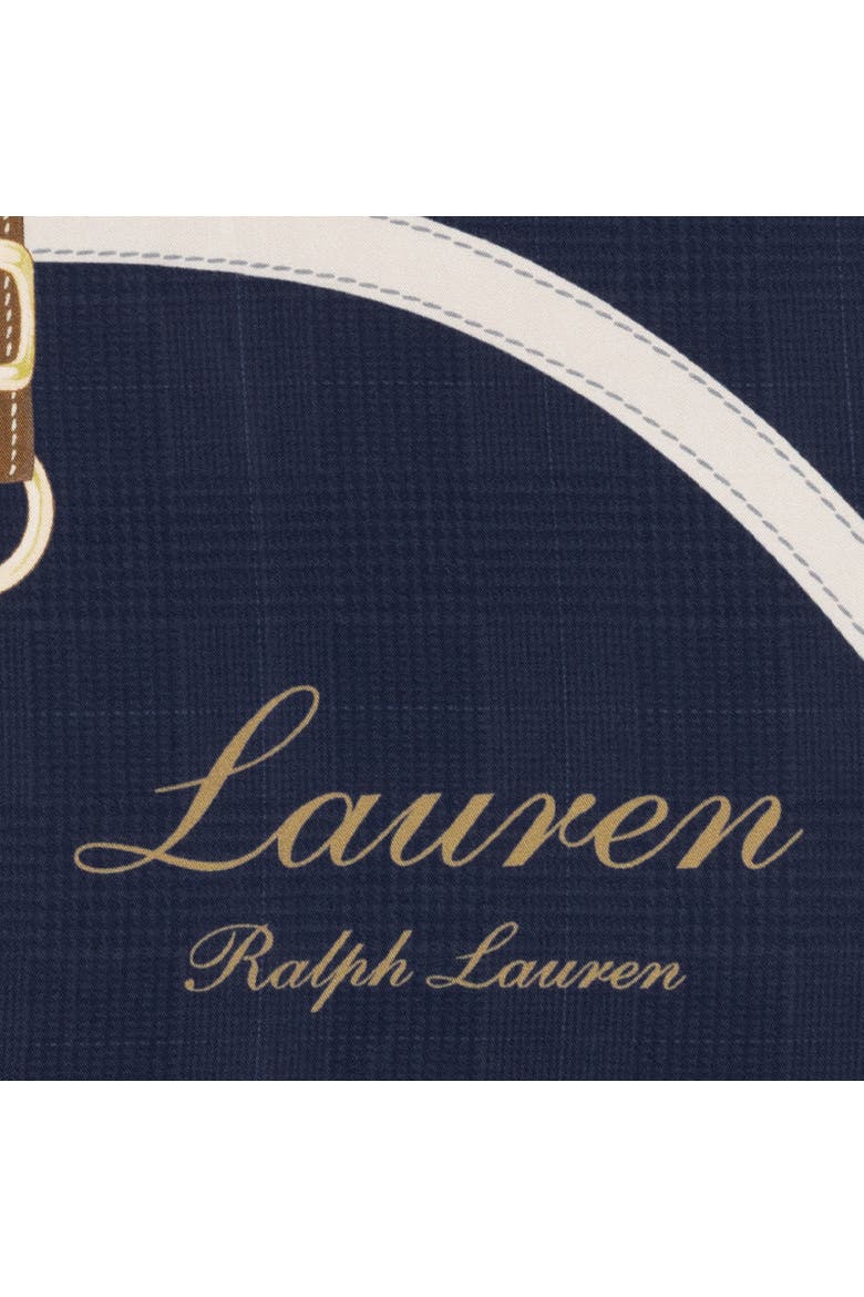 equestrian square, Alternate, color, navy