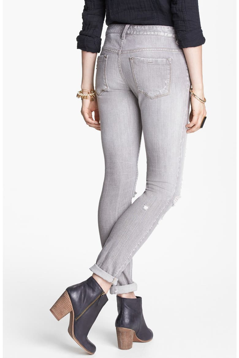 Destroyed Skinny Jeans, Alternate, color, COPENHAGEN
