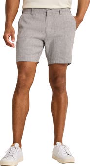 Tommy Bahama Beach Coast 7-Inch Flat Front Linen & Cotton Shorts