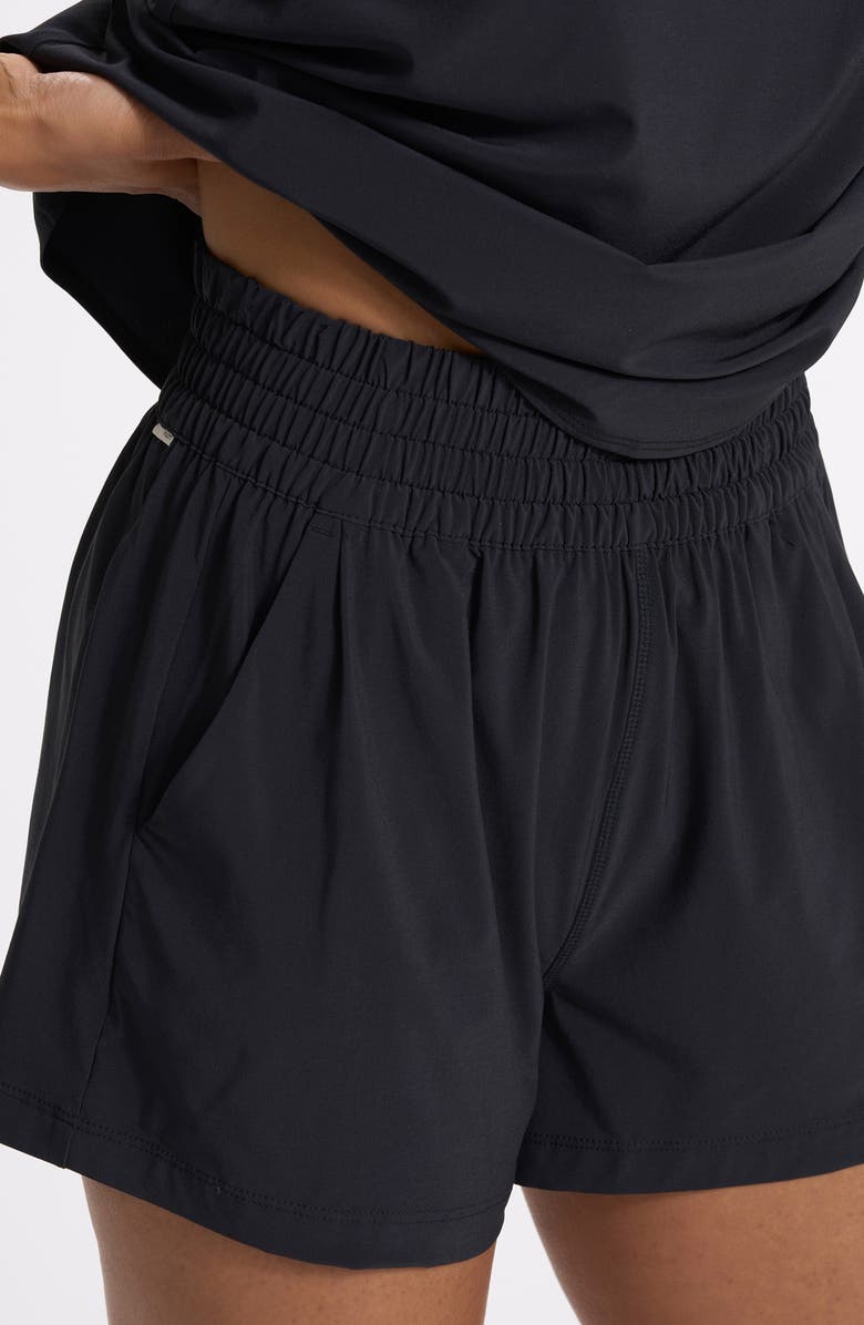 Vuori Villa Shorts, Alternate, color, Black