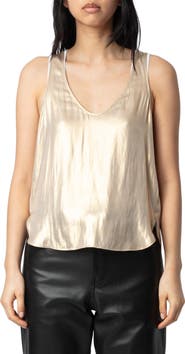 Zadig & Voltaire Tarys Satin Tank