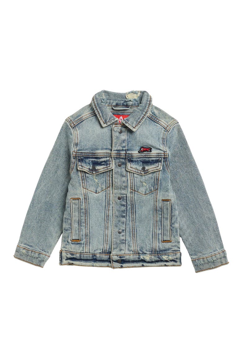 Kids' Jawbreaker Denim Jacket, Main, color, STARBURST