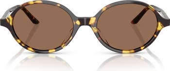 54mm Oval Sunglasses