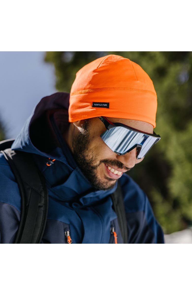 Turtle Fur Brain Shroud Skull Cap, Alternate, color, Blaze