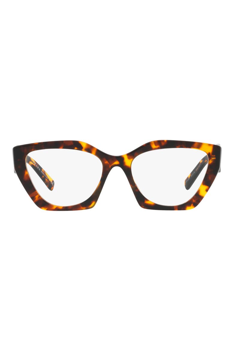 54mm Cat Eye Optical Glasses, Main, color, HONEY