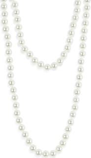 Kenneth Jay Lane Faux Pearl Layered Necklace