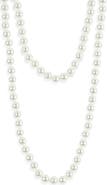 Kenneth Jay Lane Faux Pearl Layered Necklace