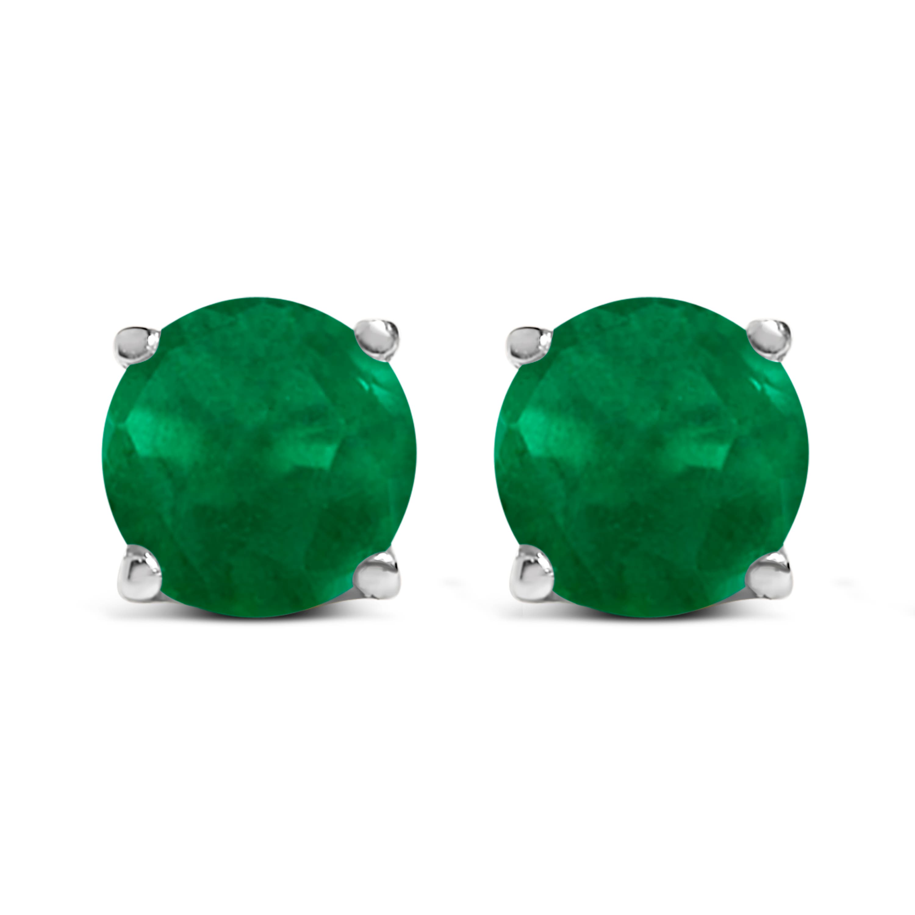 Green Emerald | White