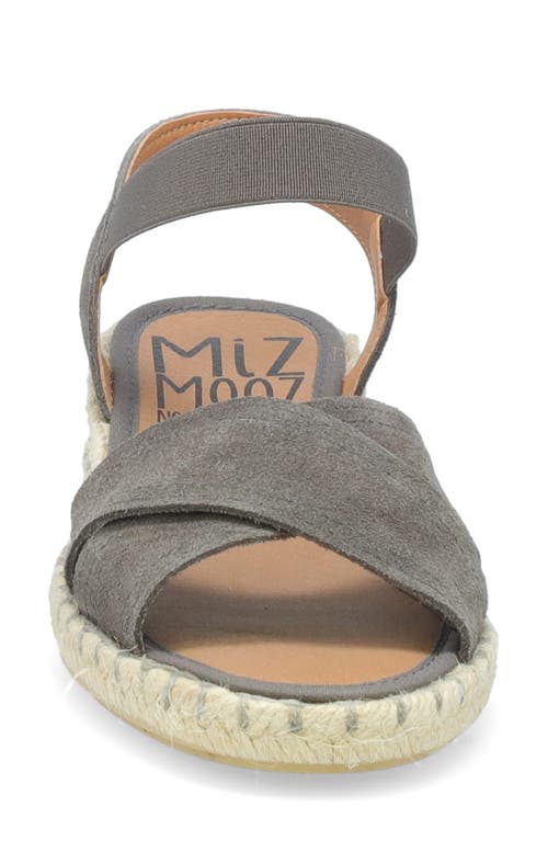Miz Mooz Vena Espadrille Wedge In Ash