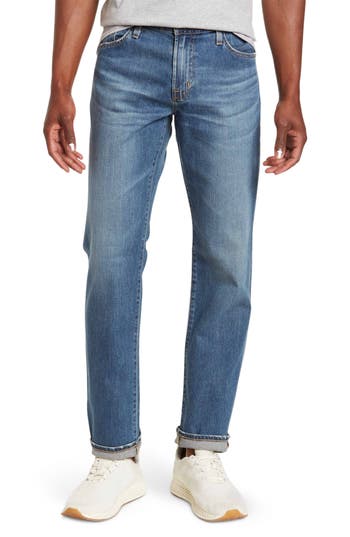 Ag Graduate Tailored Jeans In Blue