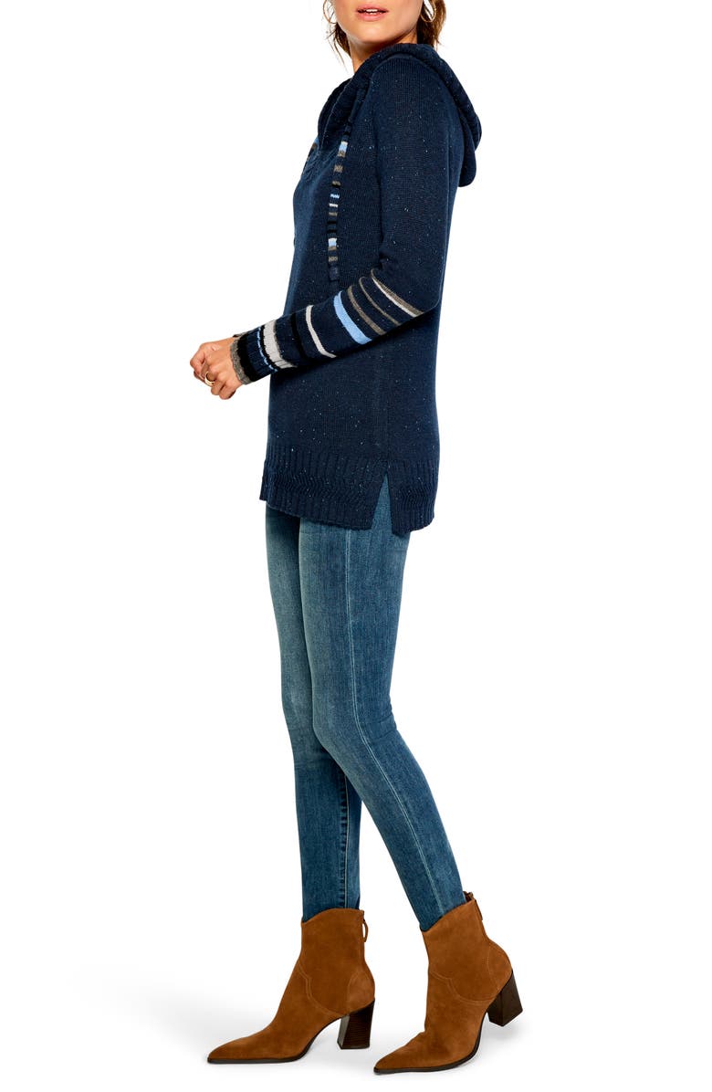 NIC+ZOE Winter Sunset Tunic Sweater, Alternate, color,