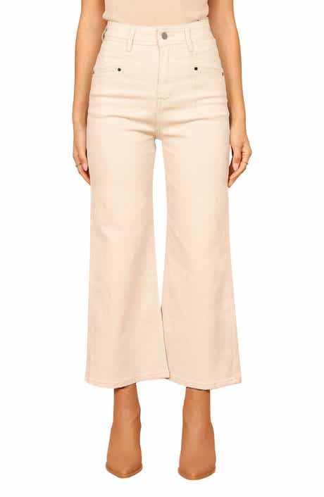 Petal & Pup Georgette High Waist Bootcut Pants