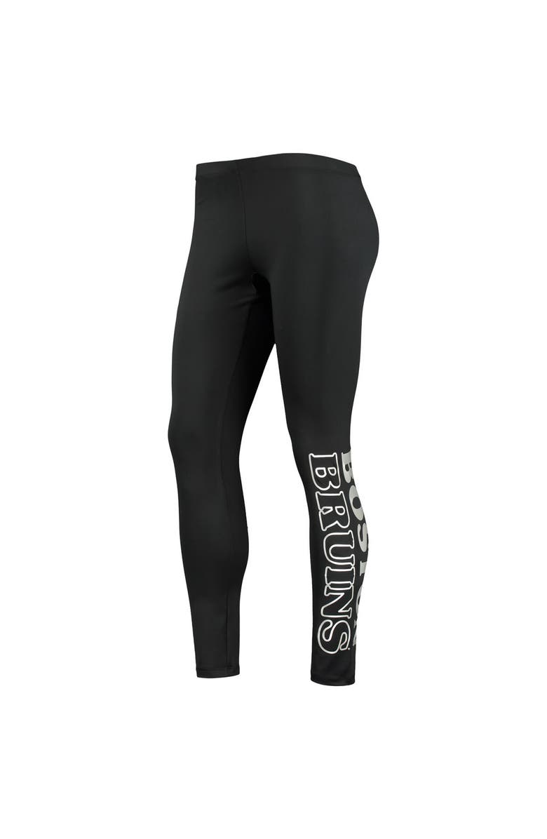 G-III SPORTS BY CARL BANKS Women's G-III Sports by Carl Banks Black Boston Bruins Stadium Leggings, Alternate, color, 