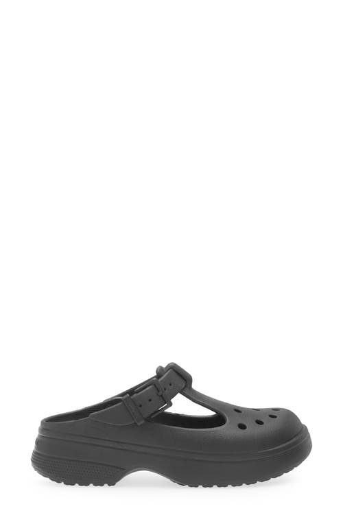 Shop Crocs Gender Inclusive Classic Mary Jane Clog In Black