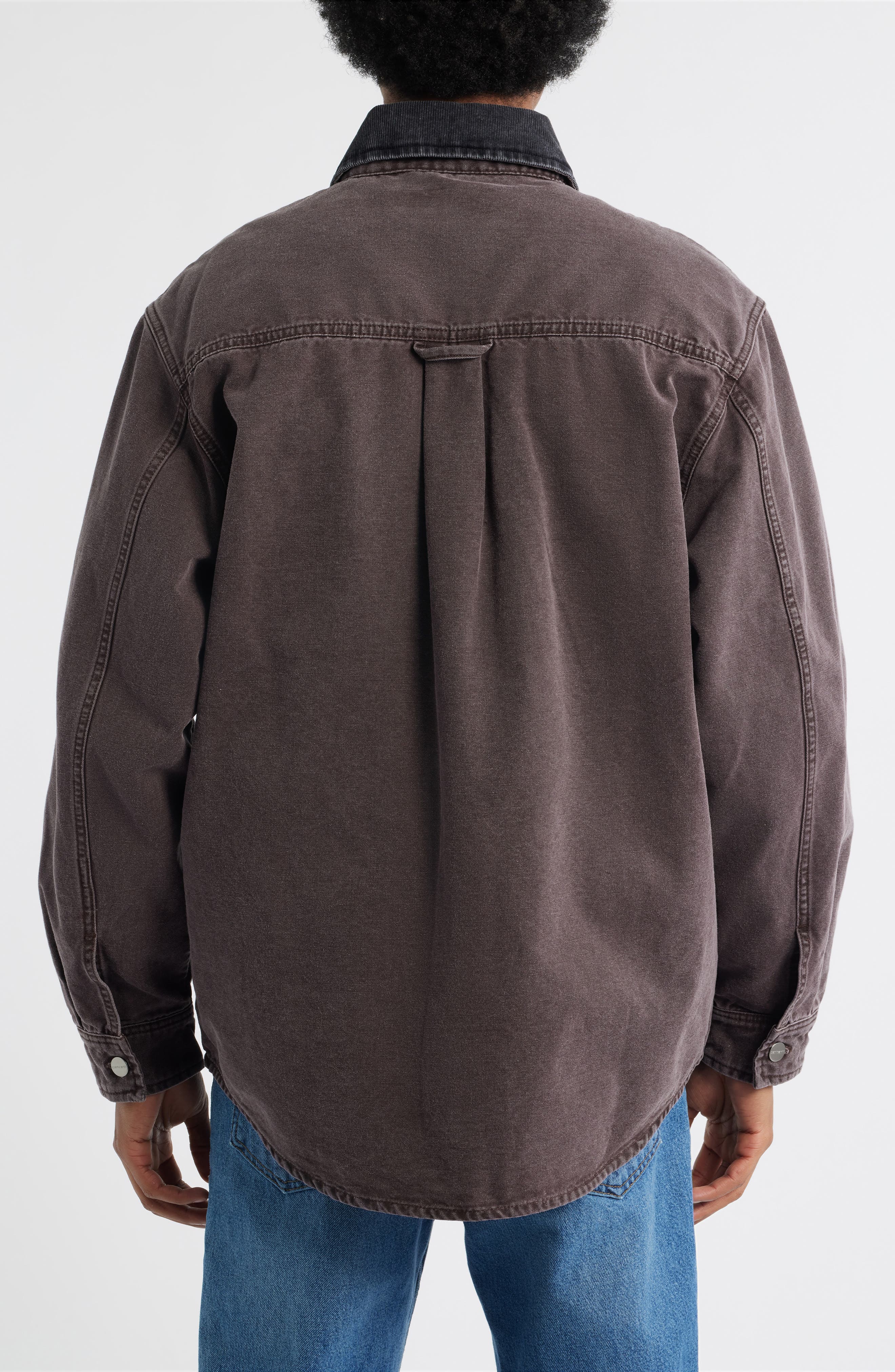 Mitch Cotton Canvas Shirt Jacket - image 4