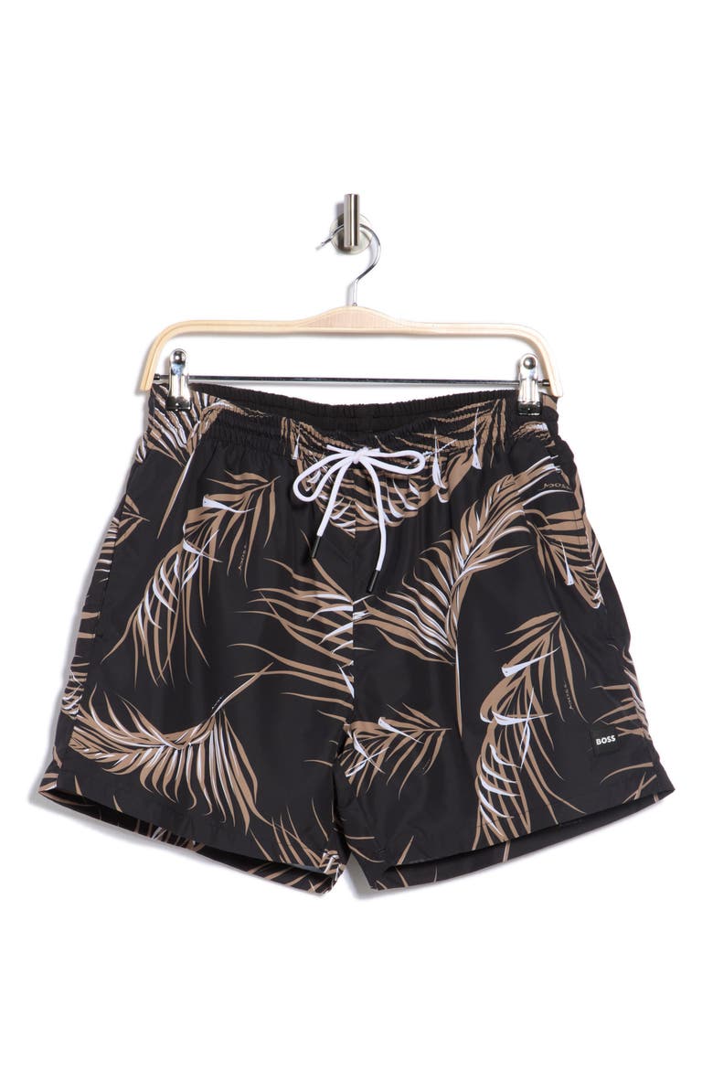Piranha Swim Trunks, Alternate, color, MEDIUM BEIGE