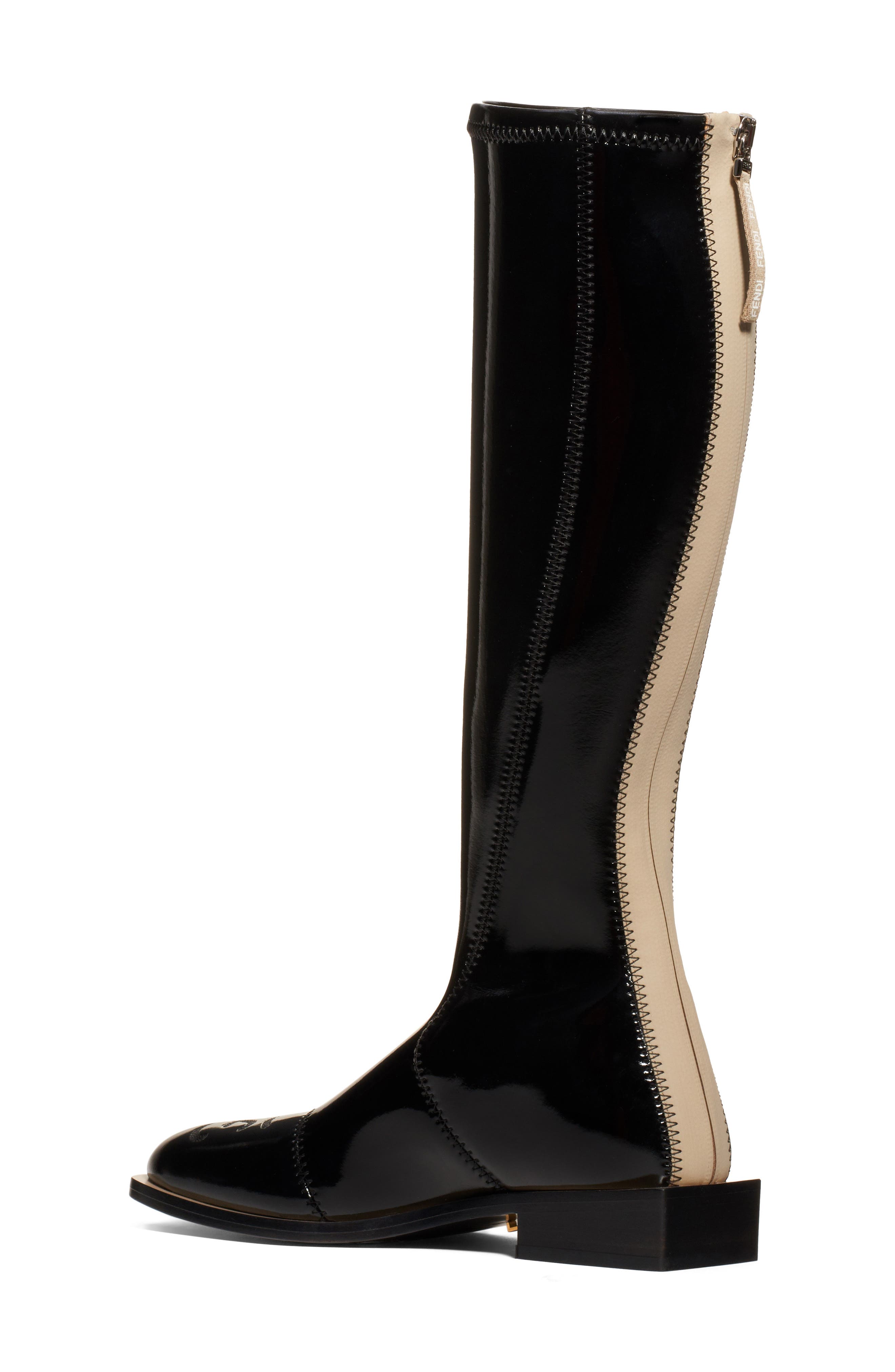 Fendi Knee High Boot, Alternate, color, 