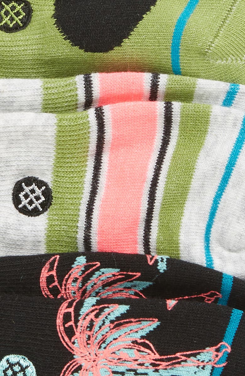 Stance NotSoBasic 3-Pack Low Socks, Alternate, color,