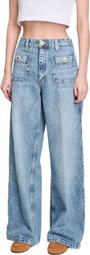 SANDRO Faded jeans