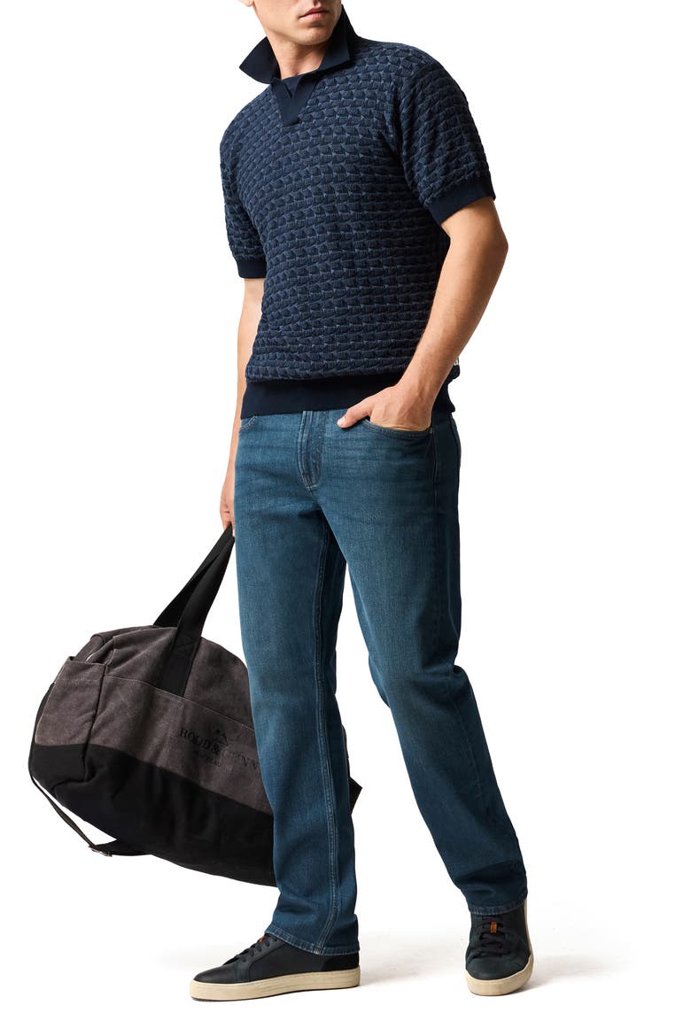 Halken Johnny Collar Polo, Alternate, color, MIDNIGHT