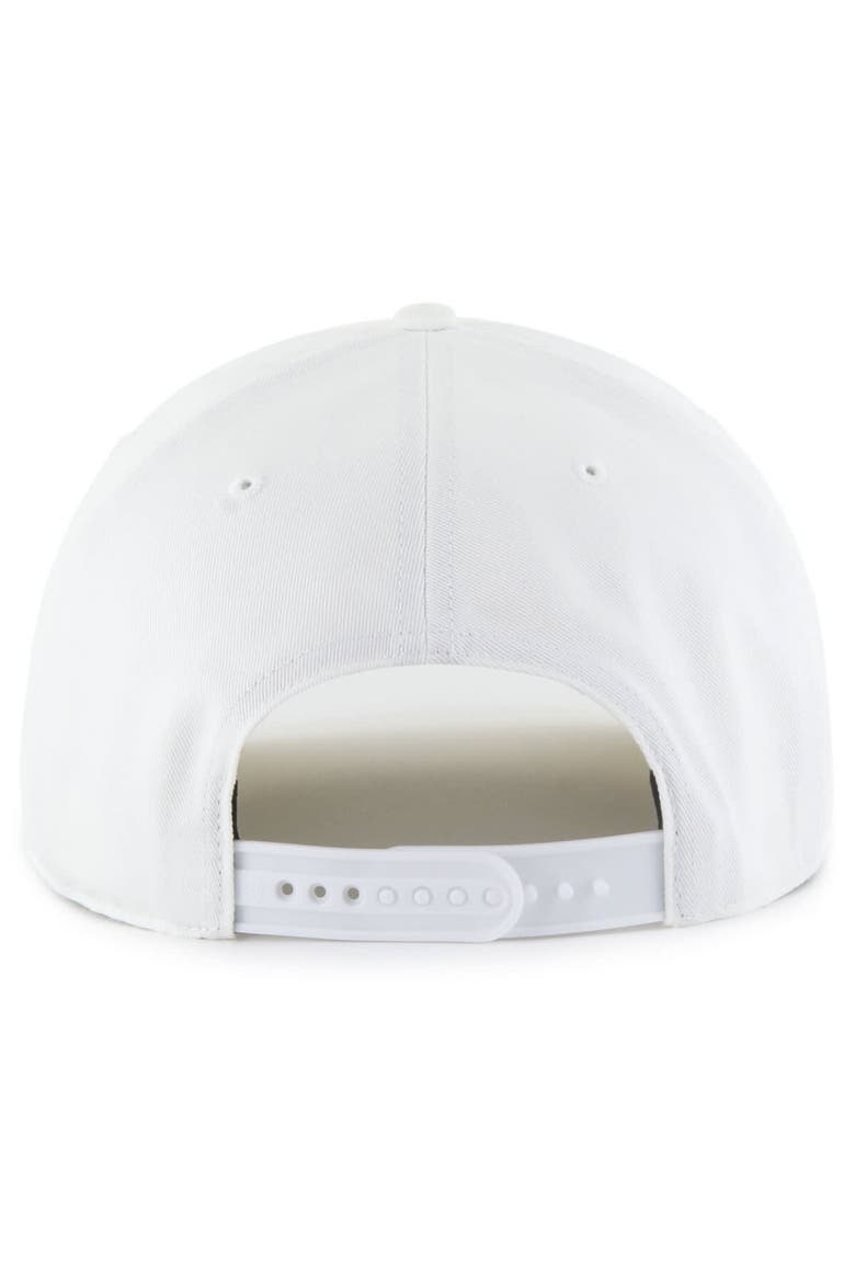 Men's '47  White Kyle Busch  Roscoe Hitch Adjustable Hat, Alternate, color, White