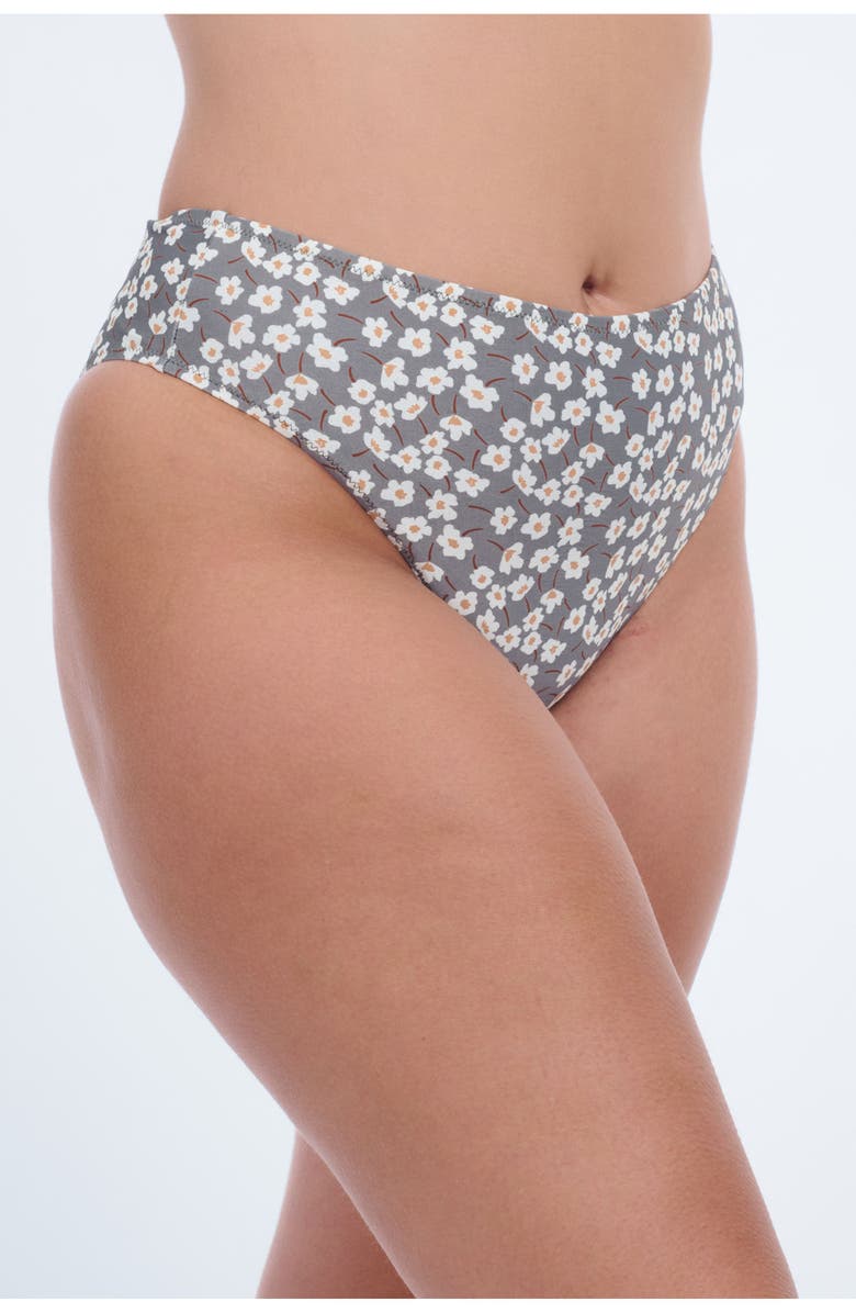 Flirtt Gottex Field Of Dreams High Rise Bottom, Alternate, color, Multi Dusk Green