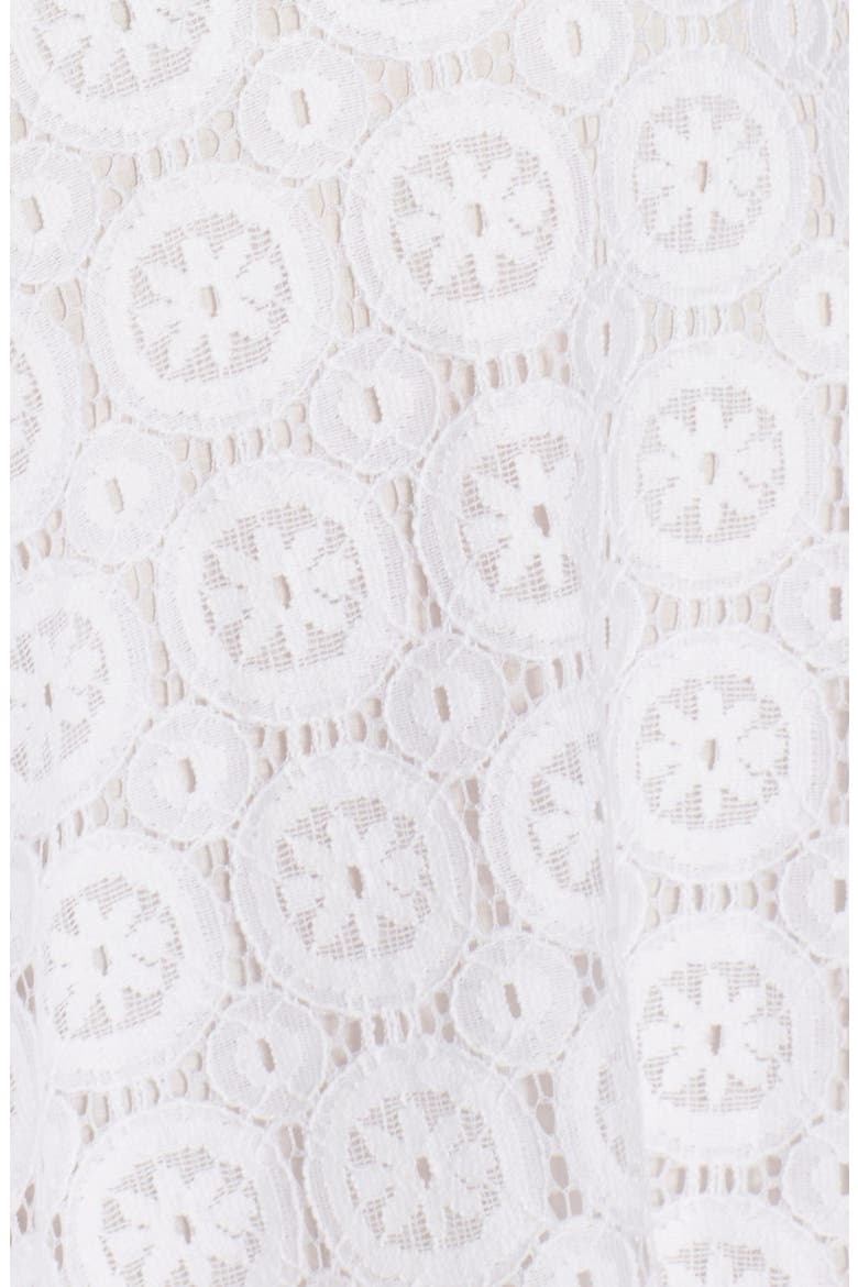 Lace Fit & Flare Dress, Alternate, color, IVORY