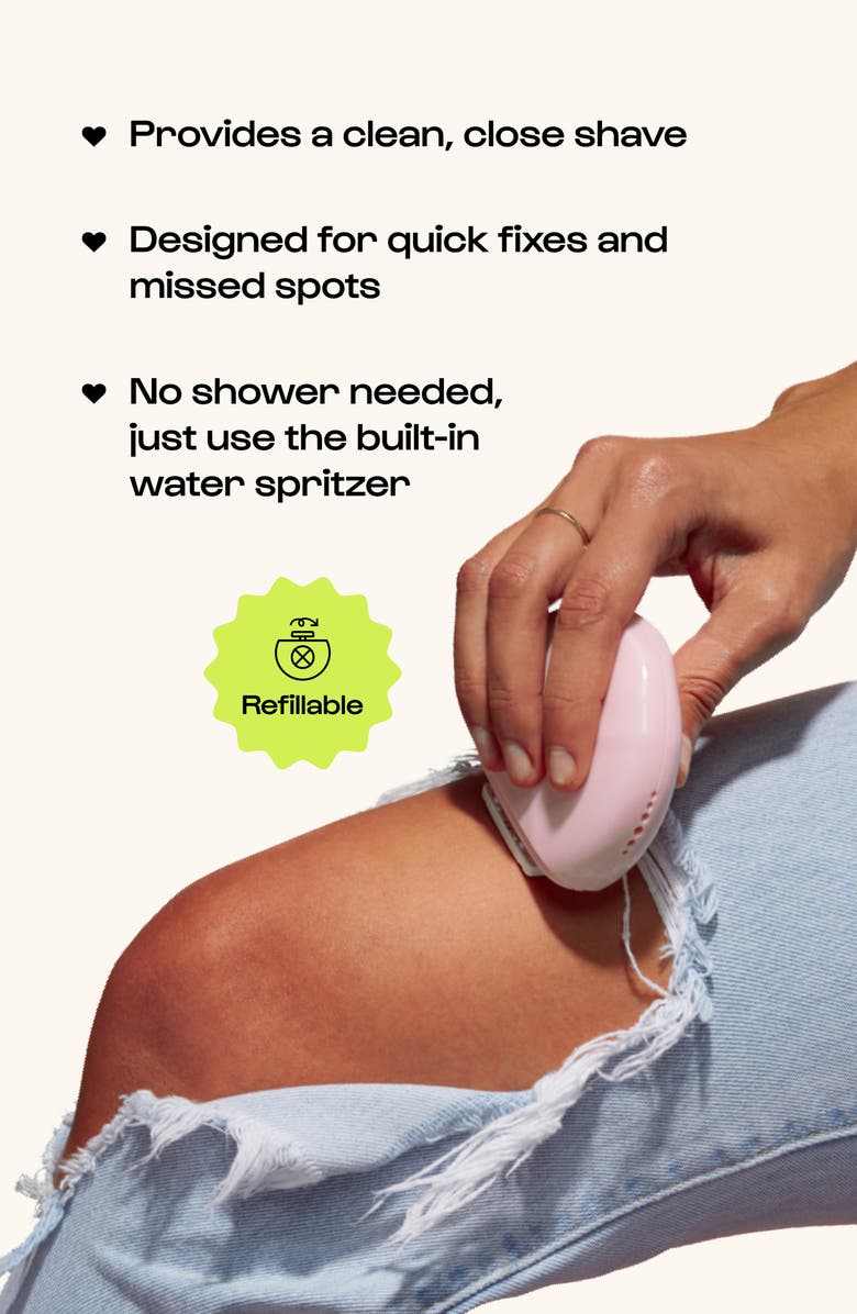 Alleyoop All-in-One Portable Razor, Alternate, color, Dusty Pink