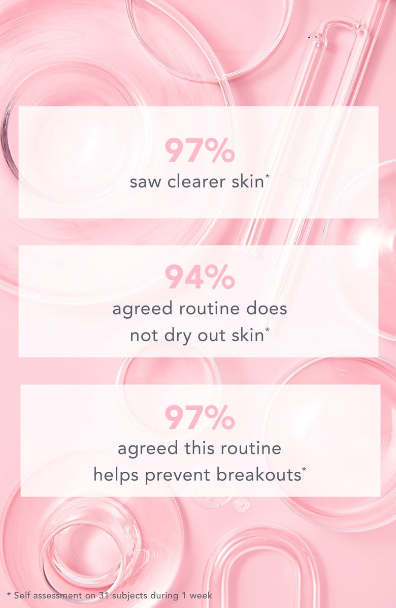 TULA Skincare Full Size Acne All-Stars Acne Clearing Routine Kit, Alternate, color, 