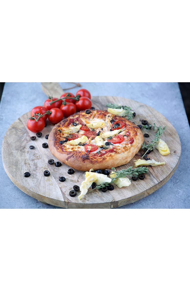 Silpat Perfect Pizza Non-Stick Silicone Baking Mat, 12" Round, Alternate, color, Orange