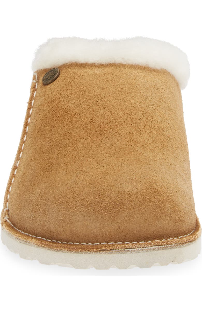 Birkenstock Zermatt Genuine Shearling Slipper, Alternate, color, Mink/ Natural
