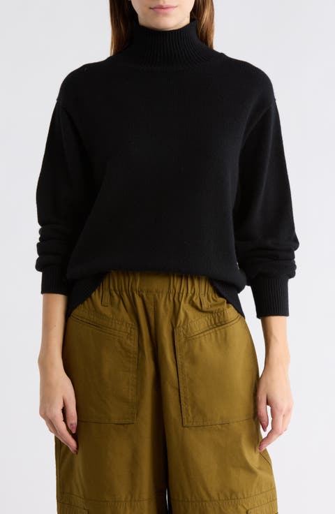 Teddy Cashmere Turtleneck Sweater