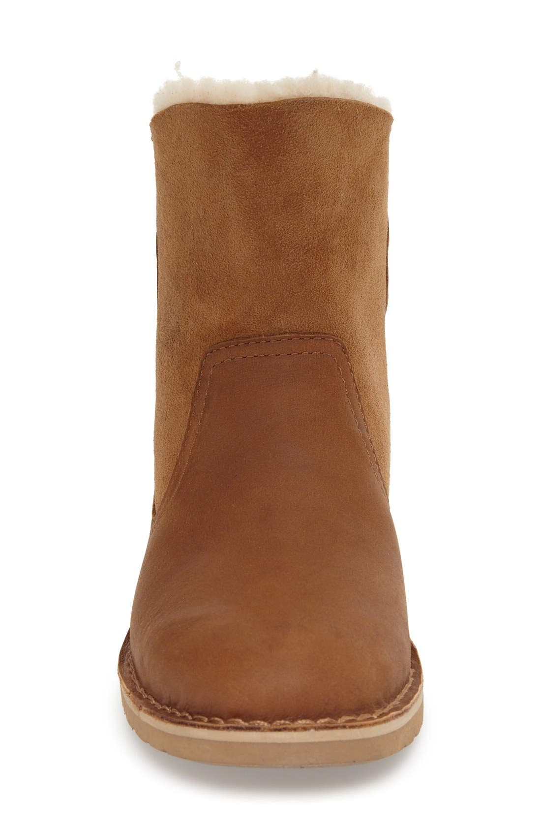 UGG<sup>®</sup> Naiyah Lace-Back Genuine Shearling Boot, Alternate, color, 