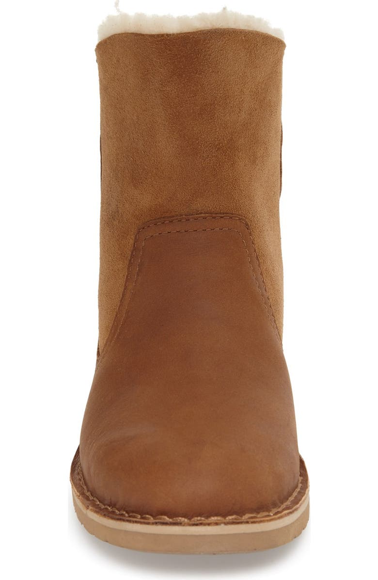 UGG<sup>®</sup> Naiyah Lace-Back Genuine Shearling Boot, Alternate, color,