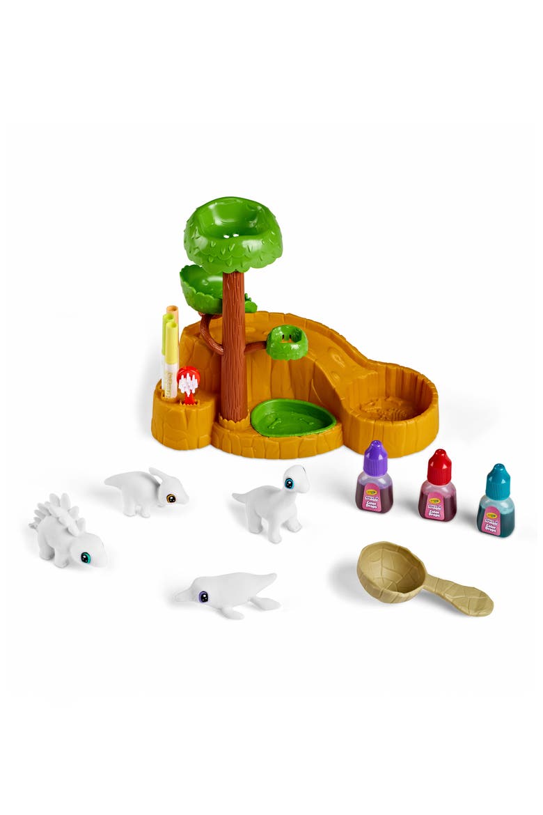 Scribble Scrubbie Dinosaurs Waterfall Playset, Alternate, color, NONE