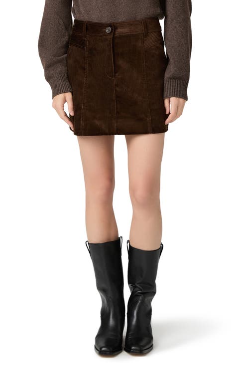 Camden Corduroy Miniskirt