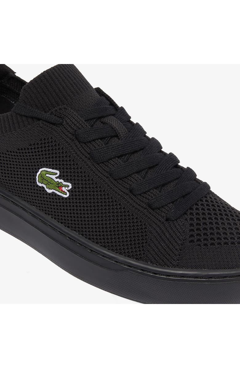 Lacoste La Piquée 2.0 Sneaker, Alternate, color, Black/ Black